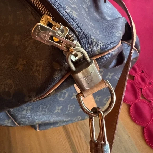 Louis Vuitton Monogram Brown and Tan Duffel Bag - Picture 9 of 16